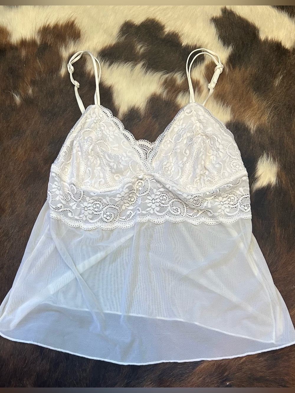 Vintage lace camisole